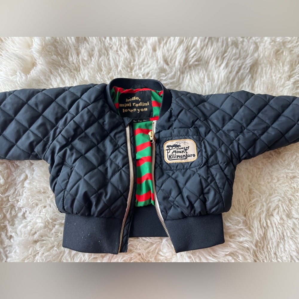 Mini Rodini puffer jacket for baby